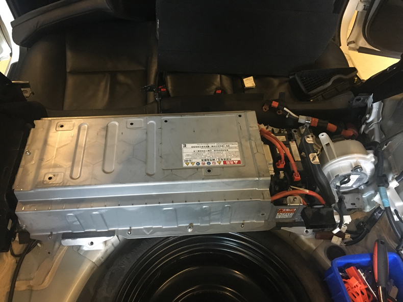 雷克萨斯Lexus CT200h混合动力电池组改装案列