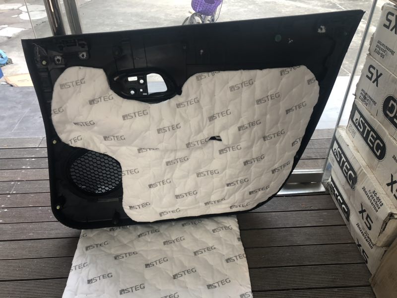 全車(chē)隔音需要多少錢(qián)?什么隔音材料好?汕頭星悅汽車(chē)音響隔音改裝本田繽智汽車(chē)全車(chē)山水隔音降噪，噪音不再！