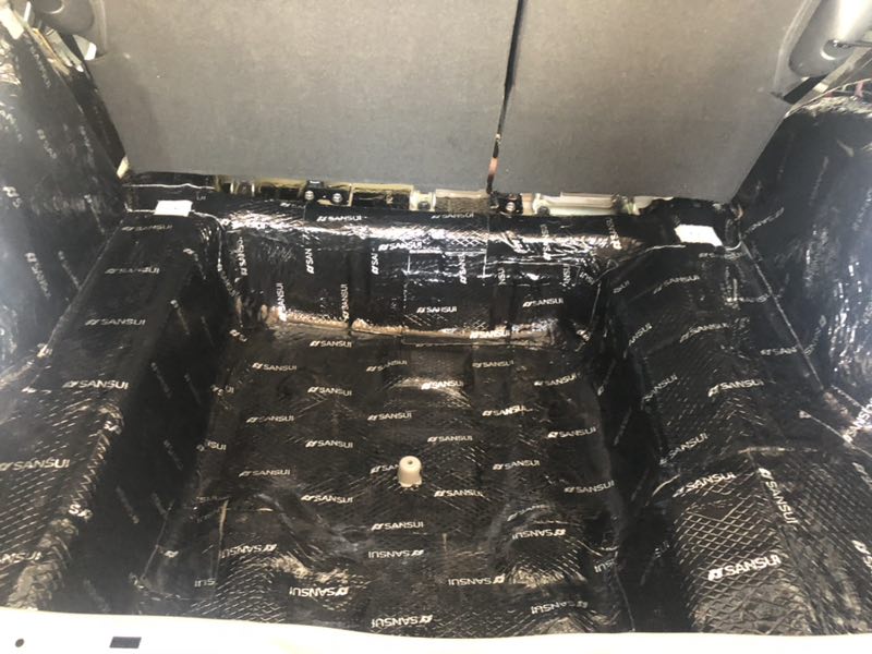 全車(chē)隔音需要多少錢(qián)?什么隔音材料好?汕頭星悅汽車(chē)音響隔音改裝本田繽智汽車(chē)全車(chē)山水隔音降噪，噪音不再！