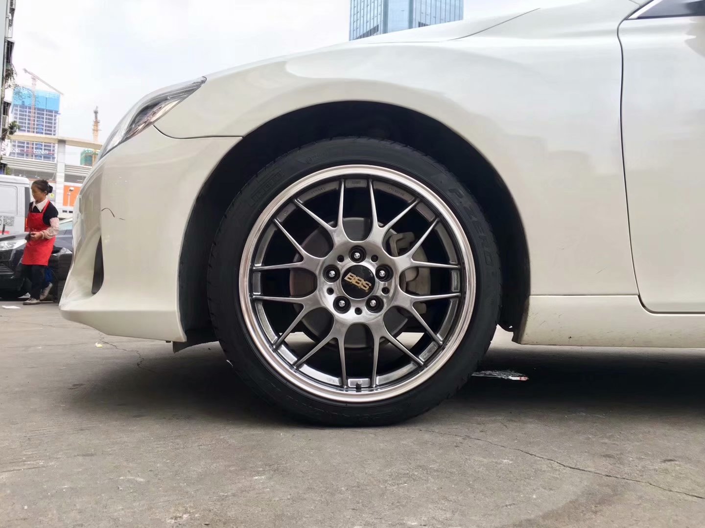 銳志，換 BBS RGR ? 倍耐力PO 完工！