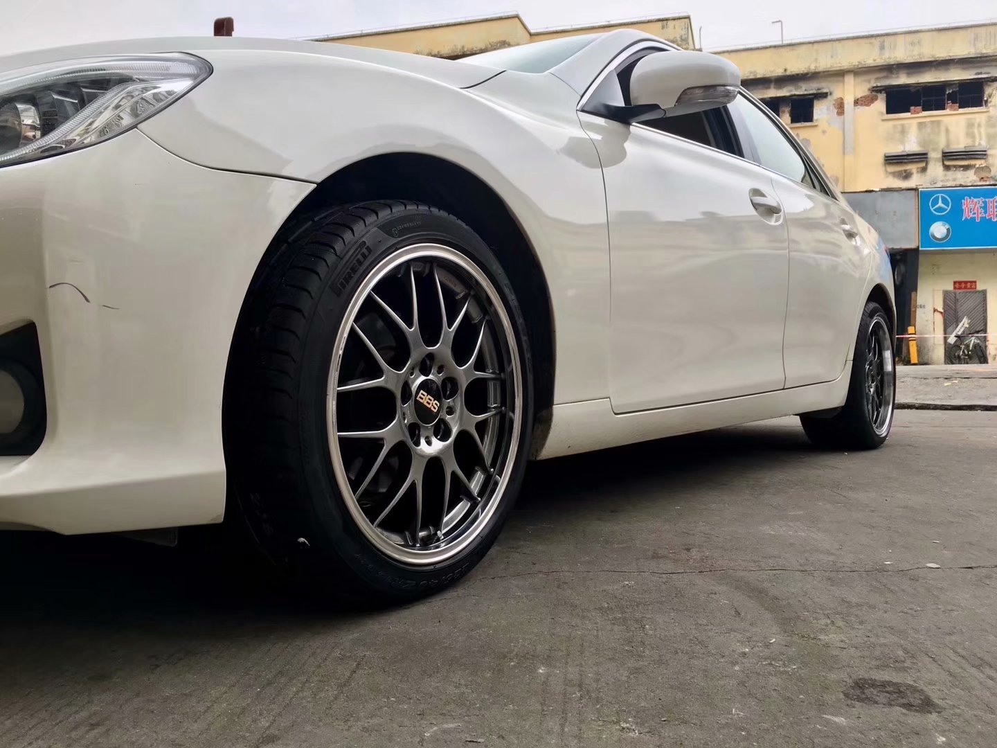 銳志，換 BBS RGR ? 倍耐力PO 完工！