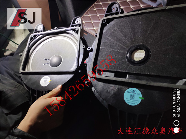 奧迪A4L B9升級后B&O低音喇叭