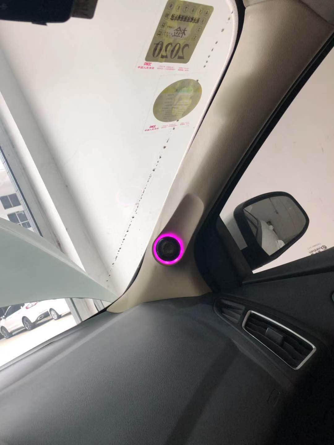 漳州潮音匯汽車音響福特?？怂股壐粢糇鰝€(gè)音樂控改裝法國勁浪ES165K2搭配意大利赫茲聲聲動(dòng)人