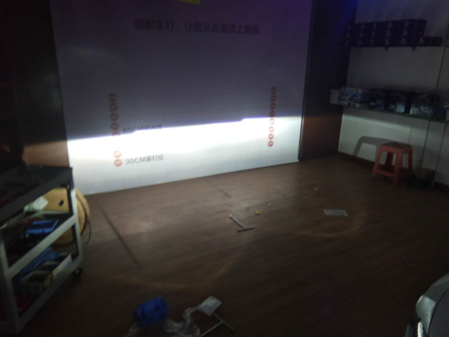 名爵6大燈升級改裝，加裝紫色惡魔眼