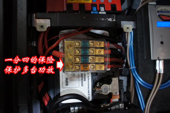 重慶汽車音響改裝哪家好？重慶渝大昌寶馬X5汽車音響改裝勁浪烏托邦三分頻美國來福功放