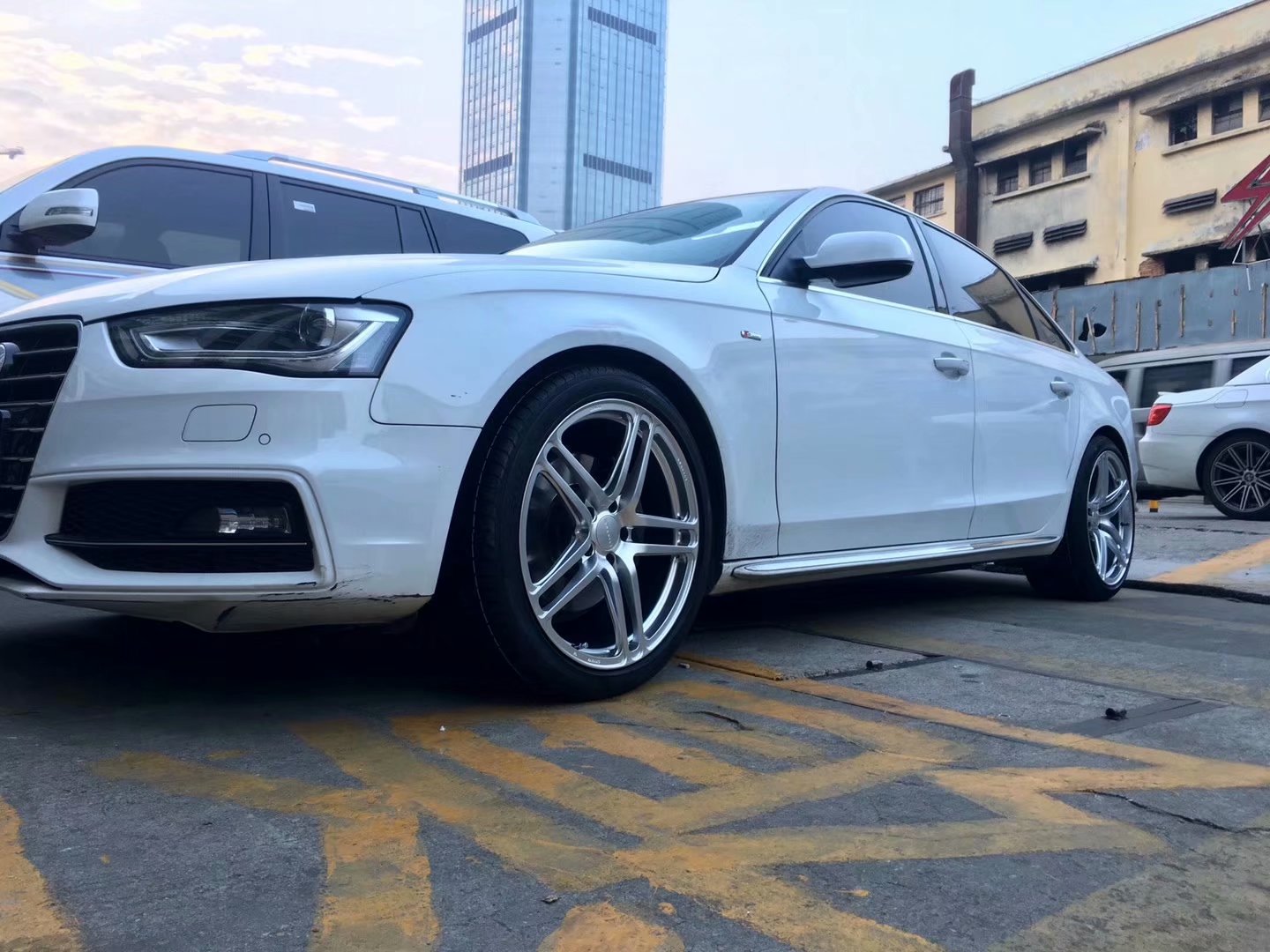 奧迪，換 Prodrive 鍛造 19寸 完工！