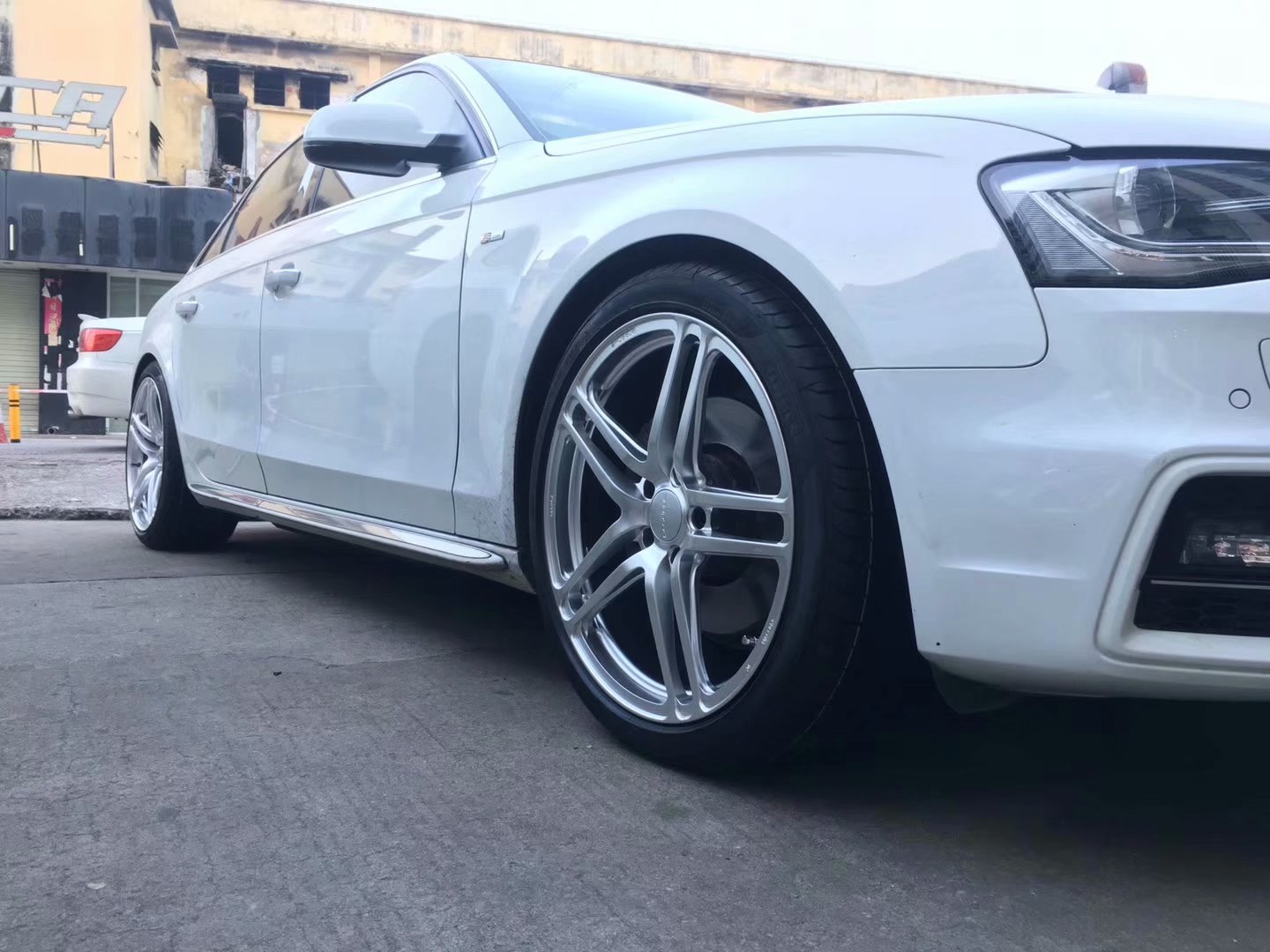 奧迪，換 Prodrive 鍛造 19寸 完工！