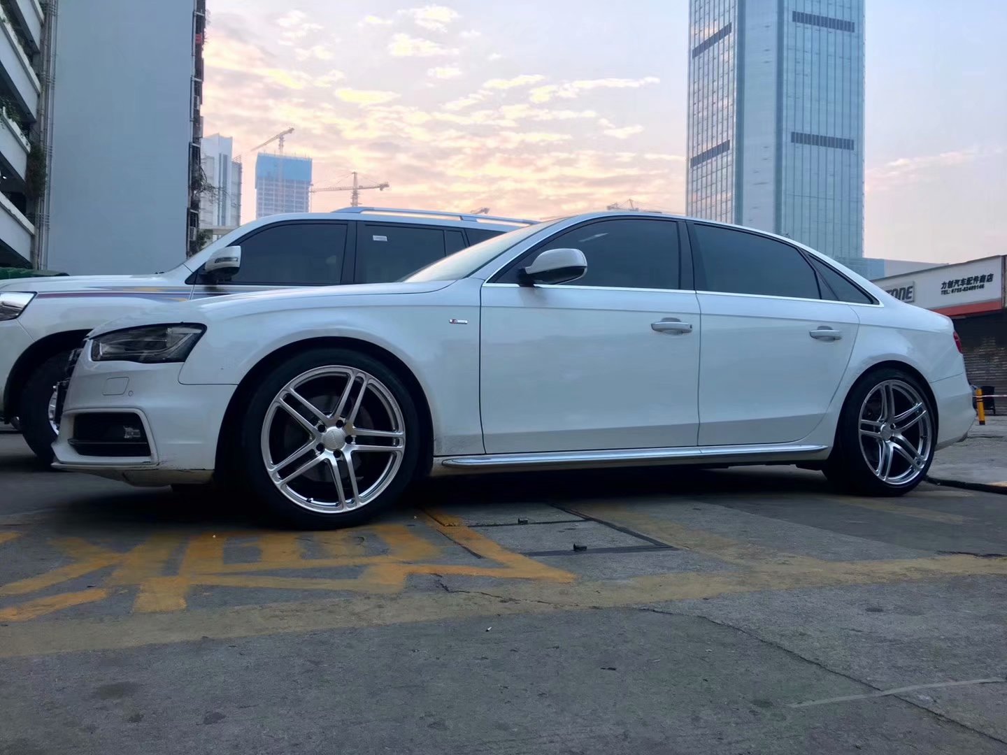 奧迪，換 Prodrive 鍛造 19寸 完工！