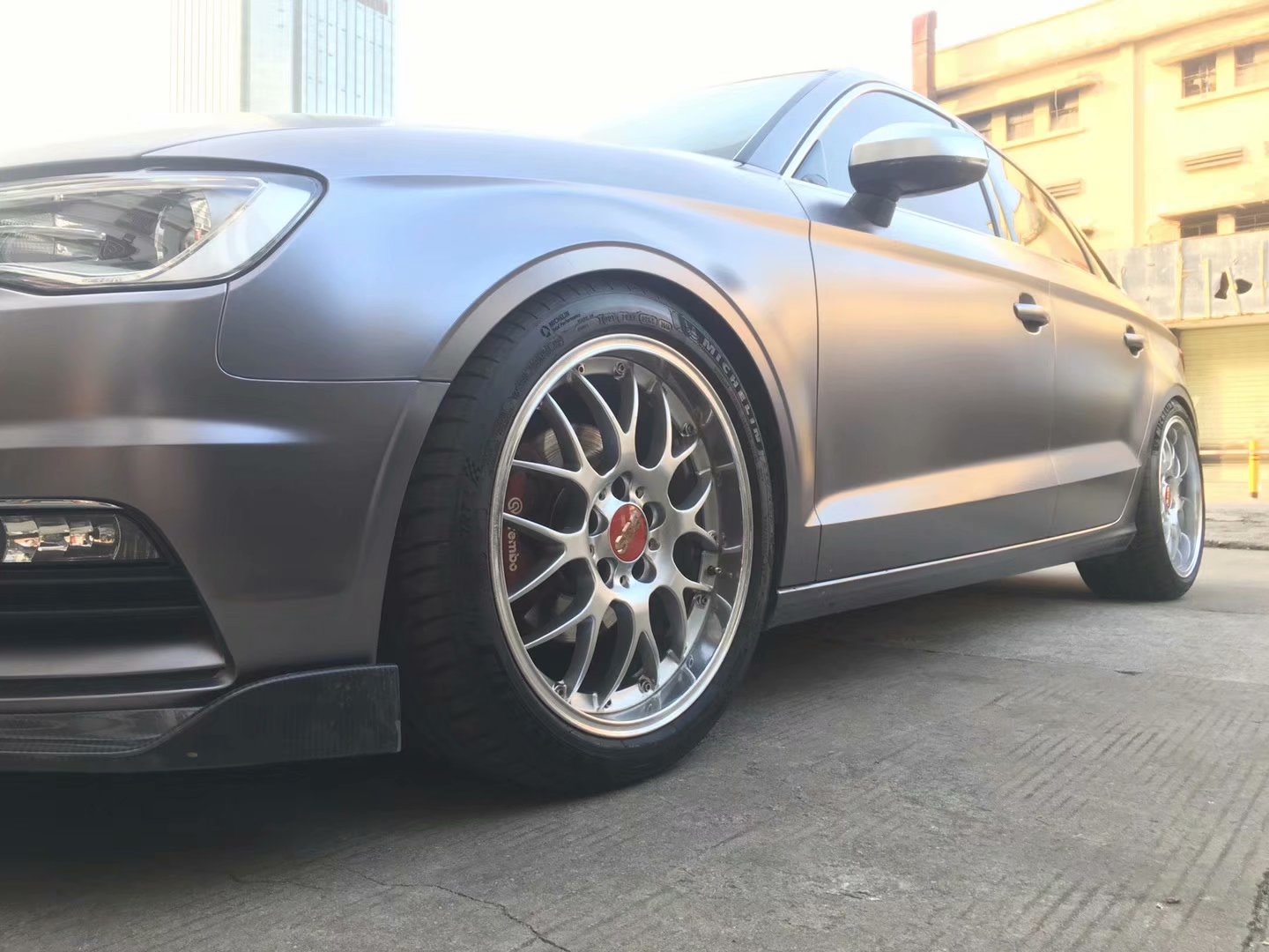 奧迪，換 日本 BBS RS-GT 完工！