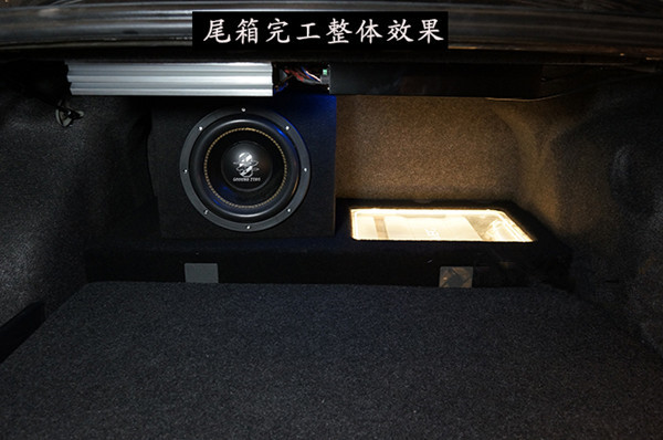 重庆渝大昌汽车音响改装之17帕萨特音响升级丹拿S362、史泰格功放、先锋P99