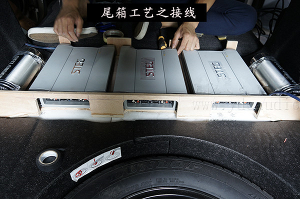 重庆渝大昌汽车音响改装之17帕萨特音响升级丹拿S362、史泰格功放、先锋P99