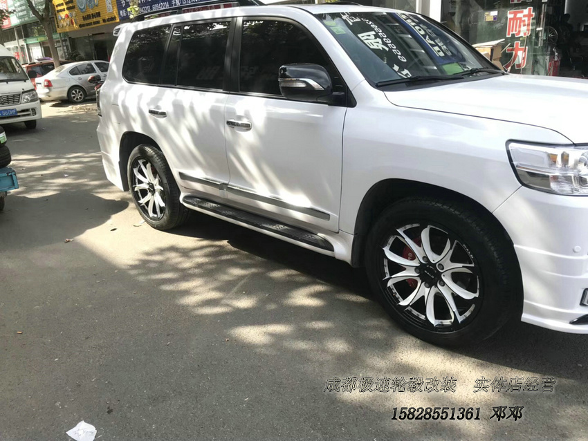 蘭德酷路澤定制20寸鍛造輪轂裝車WALD輪轂