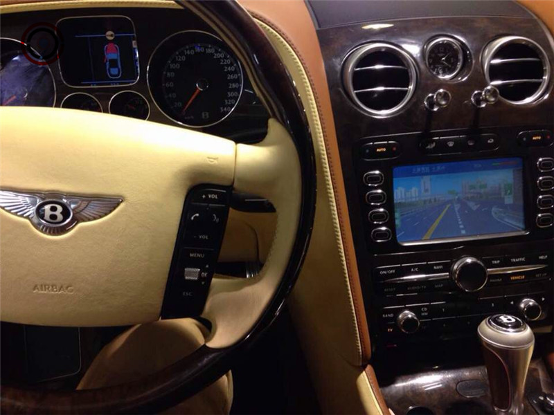 賓利 老款 歐陸 GT 原車屏升級(jí) 無(wú)損 加裝 倒車影像