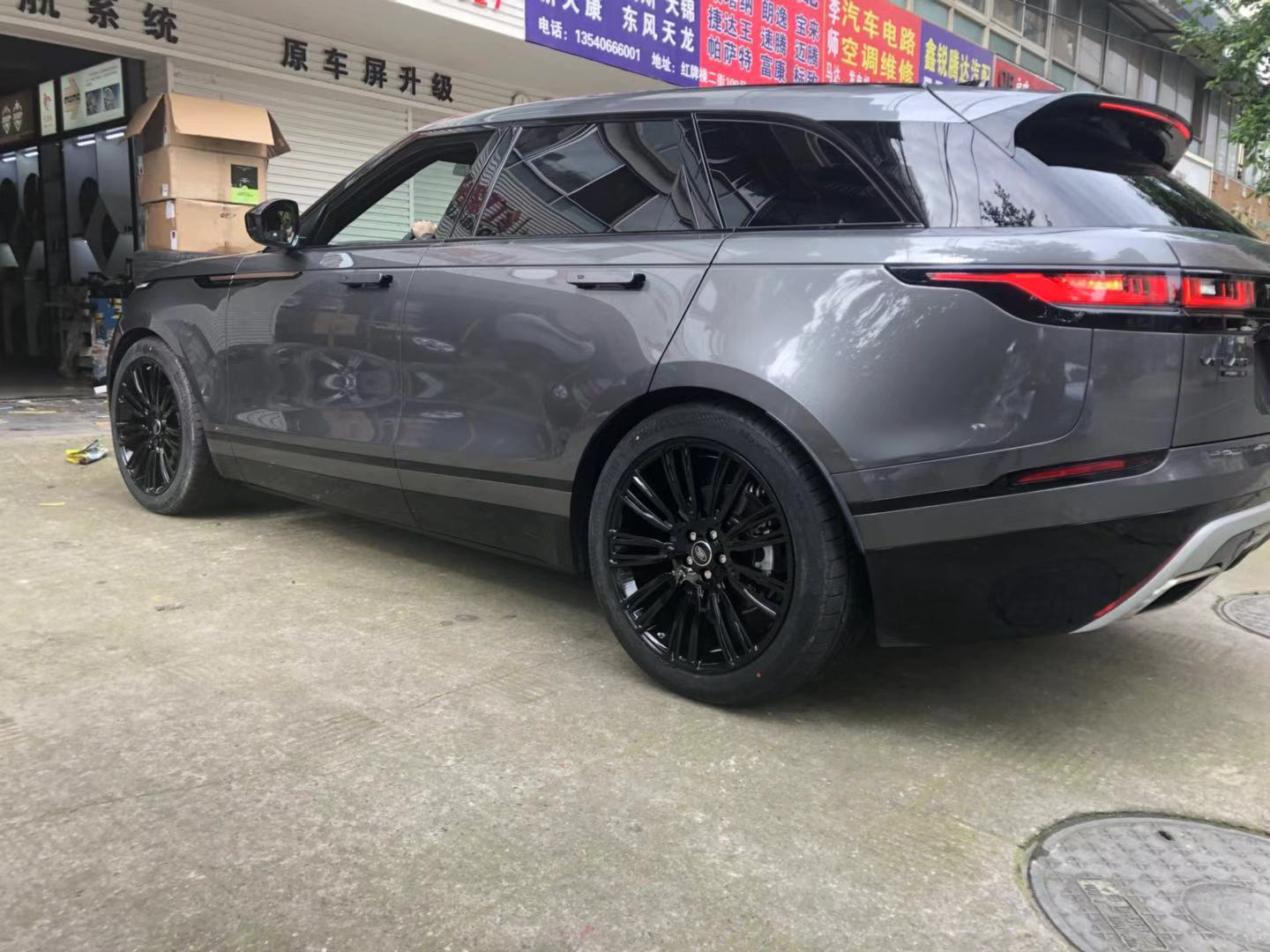 路虎星脈 19寸升級21寸鍛造輪轂 鋼圈四川成都輪轂改裝店