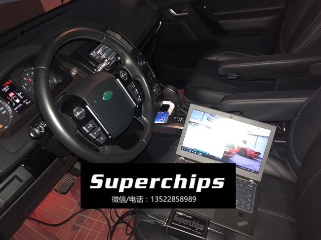 2014年路虎神行者2 2.0 Si4直刷ECU升级动力，国际改装品牌英国Superchips程序