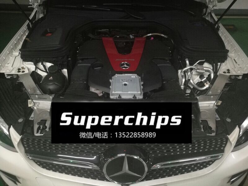 奔驰GLC43 AMG 3.0T直刷ECU升级动力，国际改装品牌Superchips程序