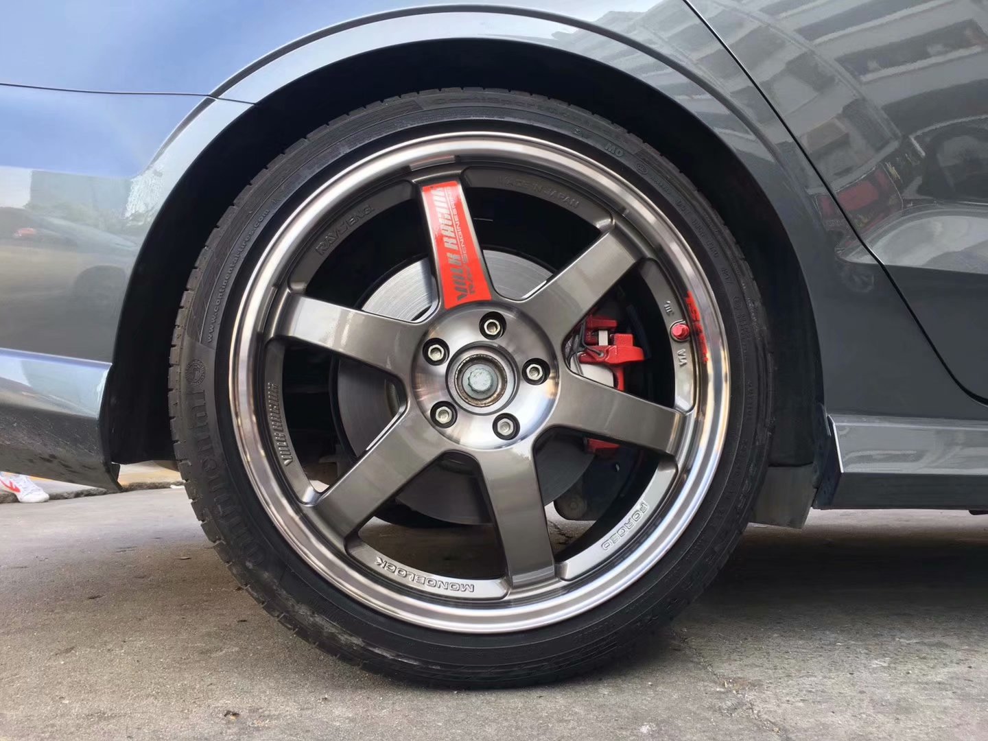奧迪S3，換 全新 日本 TE37 完工！ ????