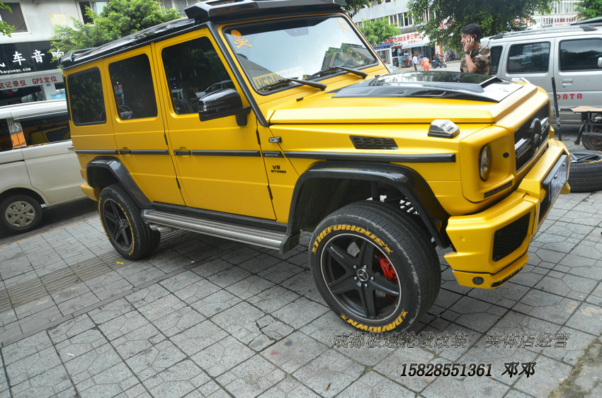 奔馳G350  定制22寸巴博斯鍛造輪轂裝車  成都極速鄧鄧  輪轂改裝