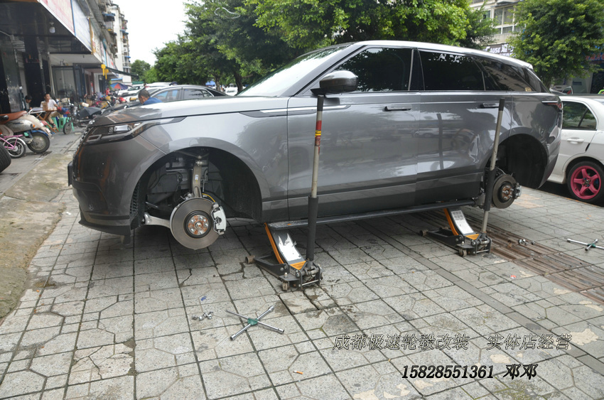 路虎星脈 改裝20寸鍛造輪轂 裝車完成  成都鄧鄧 專業(yè)輪轂改裝升級