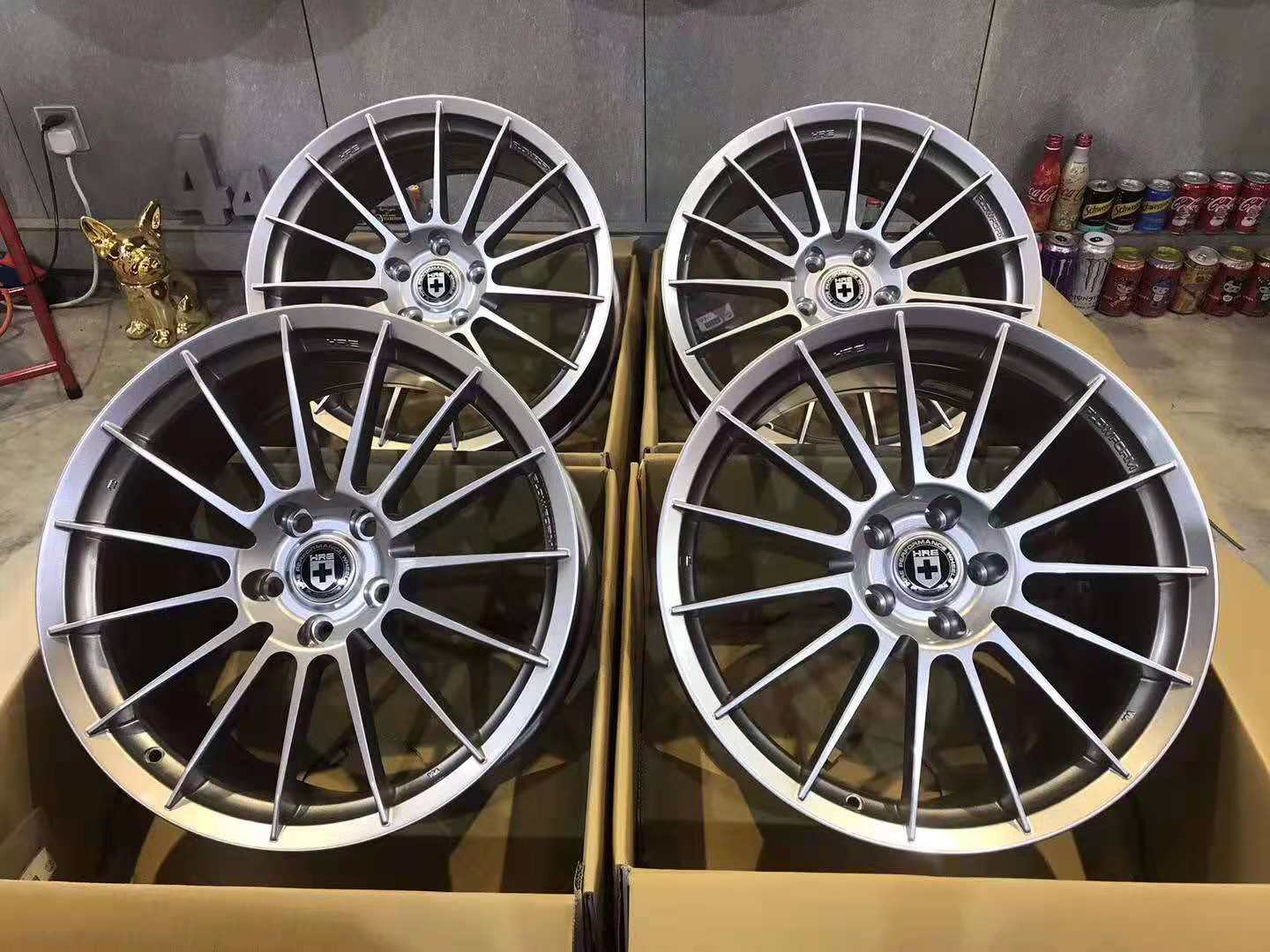 正品HRE FF15 Flowform Wheels  19寸 宝马