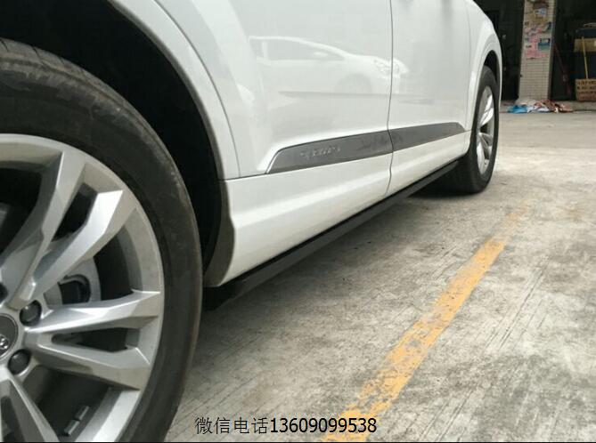 奧迪q7電動踏板,換方式來體驗上下車的感覺