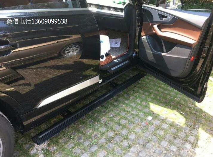 奧迪q7電動踏板,換方式來體驗上下車的感覺