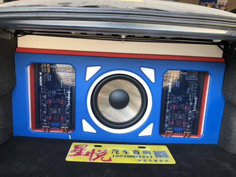 汕頭星悅汽車音響改裝馬自達(dá)阿特茲改裝法國勁浪ES165KX3三分頻先鋒P99德國蟒蛇德國喜力仕完美搭配點燃激情