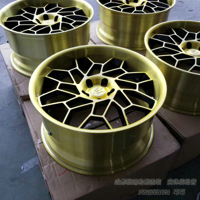瑪莎拉蒂定制20寸兩片式定制輪轂 到貨裝車(chē)完成