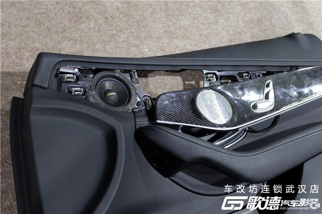 武汉奔驰C200改装伊顿和ARC汽车音响