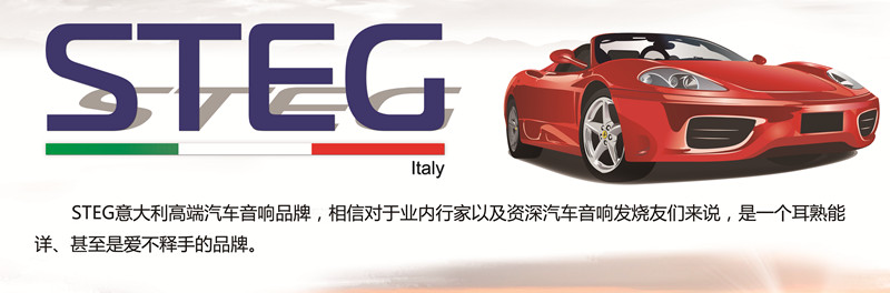 重庆渝大昌汽车音响改装之意大利STEG史泰格奔驰专车专用八寸低音BZW80L/80R