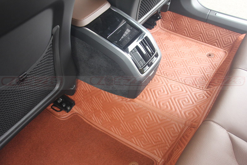 成都：沃尔沃S90内饰改装360软装地毯 成都车之绮