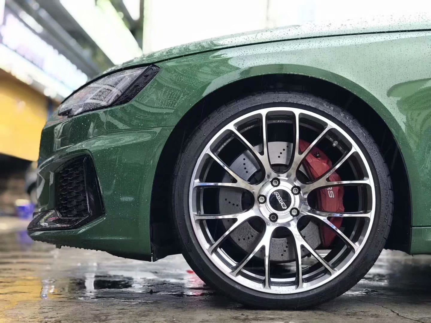 奧迪 RS4 換全新RAYS G16 20寸完工