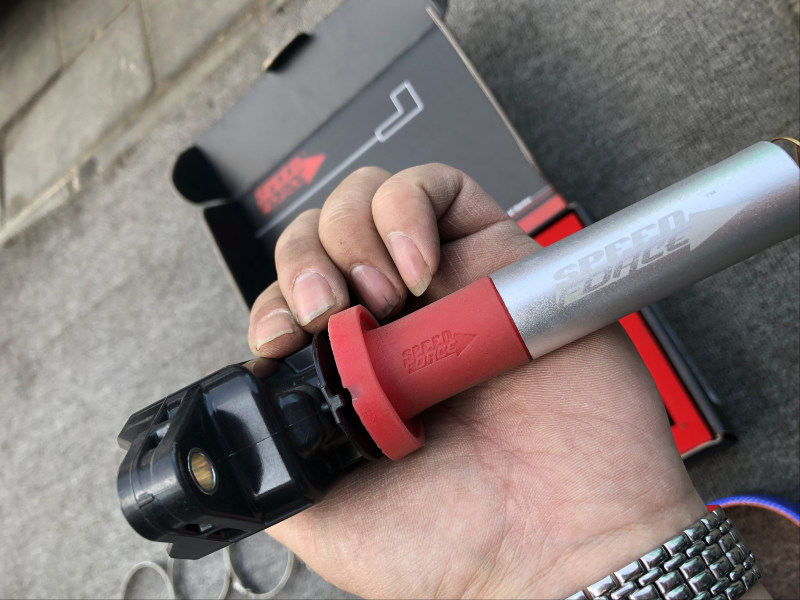 大宇車迷站 馬自達(dá)阿特茲2.5改裝升級EDDY渦流碳纖維進(jìn)氣套件+speedforce點(diǎn)火線圈