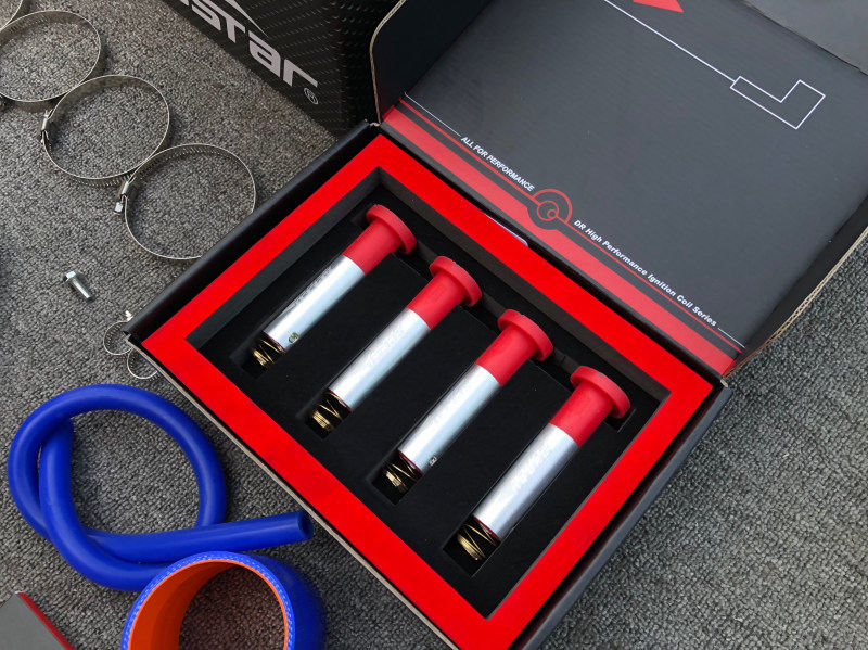 大宇車迷站 馬自達(dá)阿特茲2.5改裝升級EDDY渦流碳纖維進(jìn)氣套件+speedforce點(diǎn)火線圈