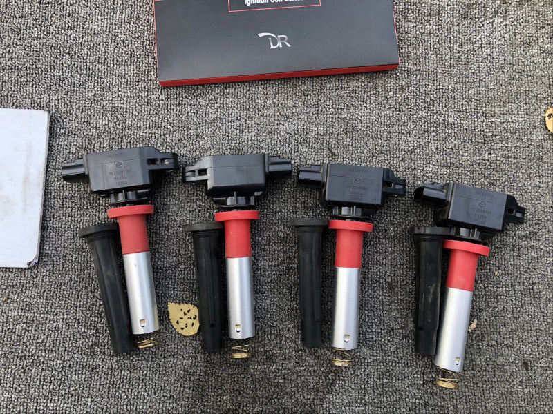 大宇車迷站 馬自達(dá)阿特茲2.5改裝升級EDDY渦流碳纖維進(jìn)氣套件+speedforce點(diǎn)火線圈