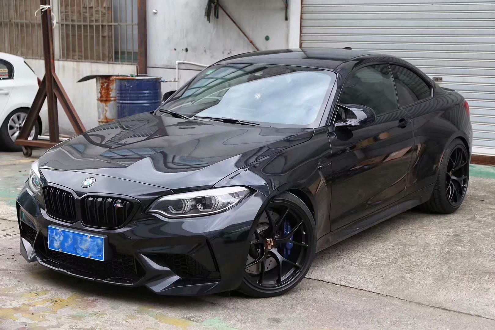 BBS RI-D x BMW M2C 黑武士，有品味