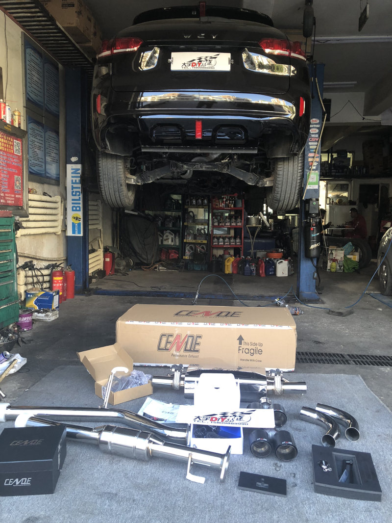 大宇車迷站 長城WEY VV5改裝CENDE中尾段閥門排氣