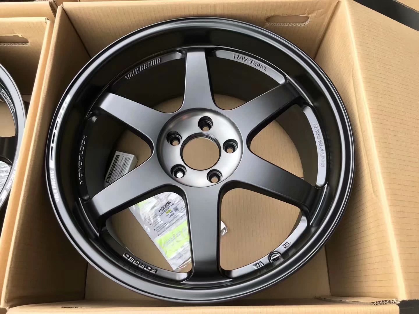【日本RAYS TE37SL 綠標(biāo) 全新】