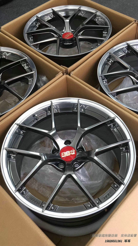 成都奧迪定制20寸BBS兩片式鍛造輪轂裝車(chē) 超長(zhǎng)質(zhì)保私人定制