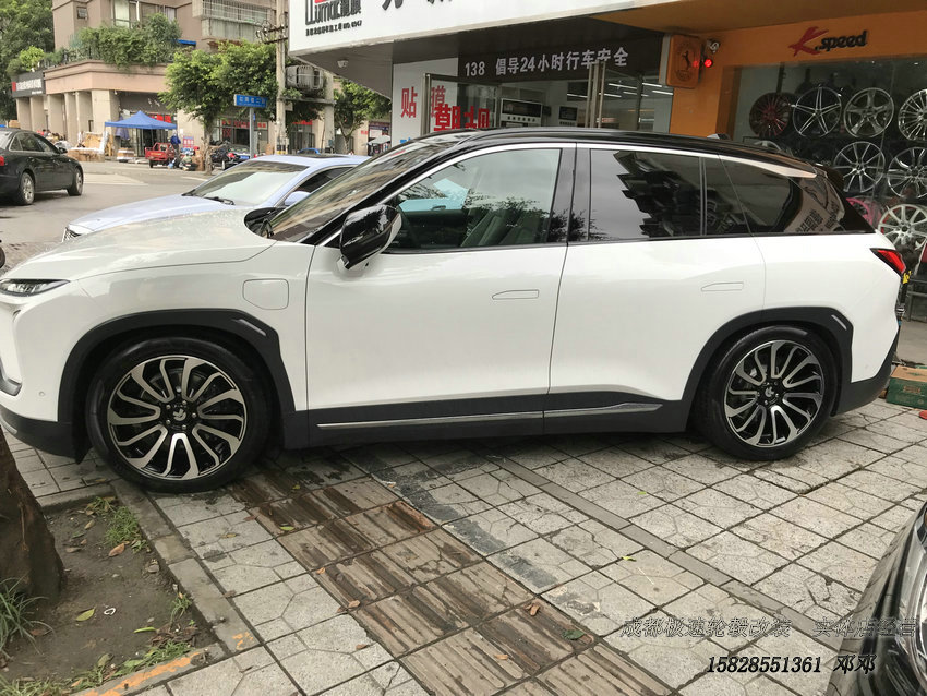 成都蔚來ES6/ES8定制鍛造輪轂裝車案例分享私人定制