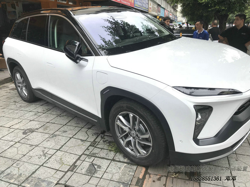 成都蔚來ES6/ES8定制鍛造輪轂裝車案例分享私人定制