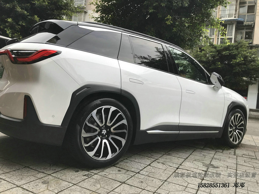 成都蔚來ES6/ES8定制鍛造輪轂裝車案例分享私人定制