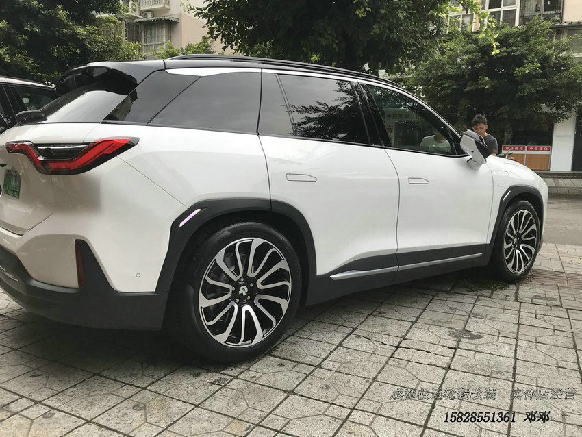 成都蔚來ES6/ES8定制鍛造輪轂裝車案例分享私人定制