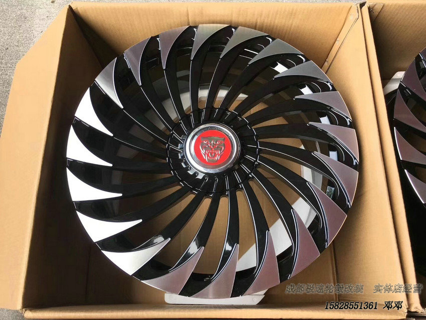 捷豹XF/XJL/XE改裝輪轂  XJL定制20寸鍛造輪轂裝車案例分享