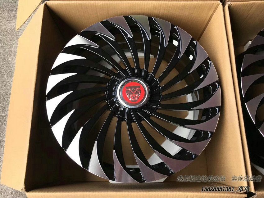 捷豹XF/XJL/XE改裝輪轂  XJL定制20寸鍛造輪轂裝車案例分享