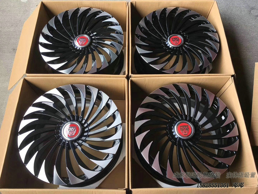 捷豹XF/XJL/XE改裝輪轂  XJL定制20寸鍛造輪轂裝車案例分享