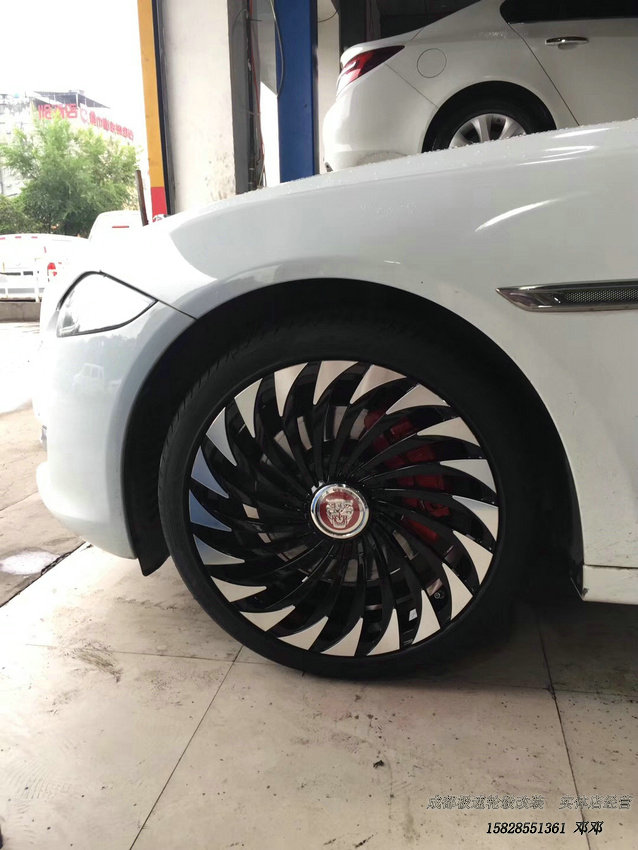 捷豹XF/XJL/XE改裝輪轂  XJL定制20寸鍛造輪轂裝車案例分享