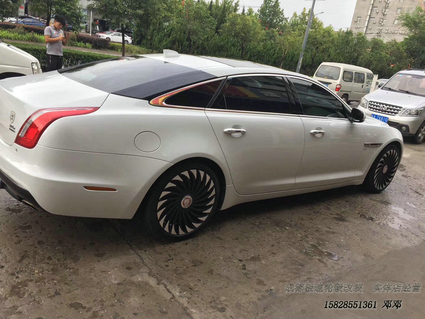 捷豹XF/XJL/XE改裝輪轂  XJL定制20寸鍛造輪轂裝車案例分享
