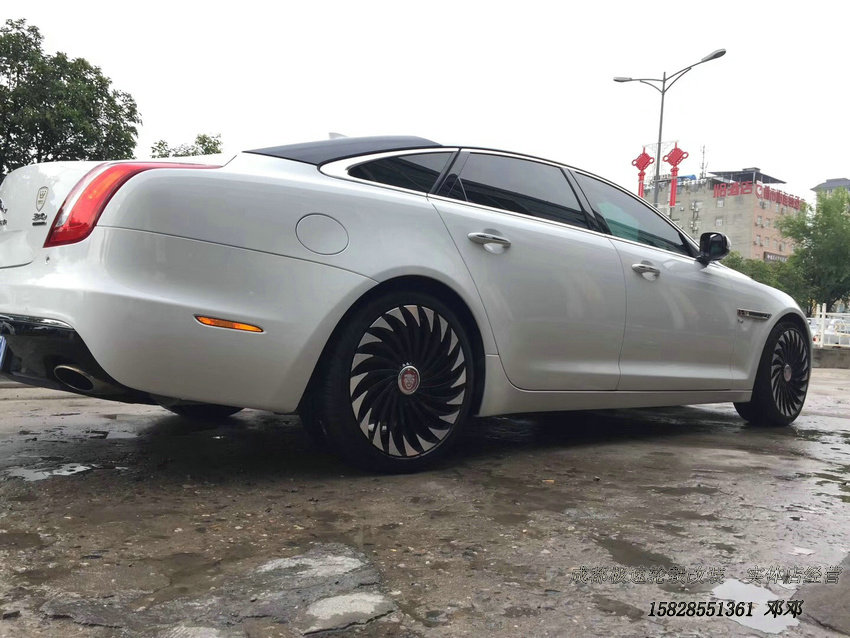 捷豹XF/XJL/XE改裝輪轂  XJL定制20寸鍛造輪轂裝車案例分享