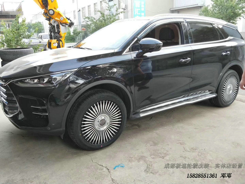 成都 比亞迪唐輪轂改裝案例合集 大量案例歡迎咨詢